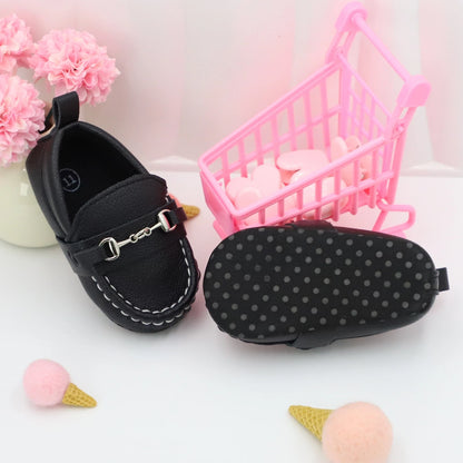 RABEISIR Casual Solid Color Slip On Low Top Loafer Shoes For Baby Boys, Lightweight Comfortable Non Slip Flat Shoes