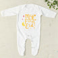 My First Eid/Ramadan Print Baby Sleepsuit Newborn Bodysuit Infant Long Sleeve Romper Ramadan Islamic Muslim Baby Keepsake Outfit
