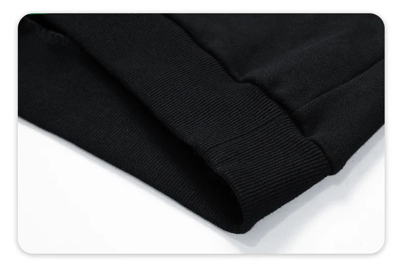 New Fashion Loose Hoodies For Men Spring and Autumn Casual Hooded Sweatshirt Men's Simple Tops Solid Color Thick Clothing Male