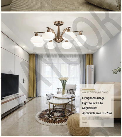 Modern Lustre Led Chandelier Lighting Living Dining Room Decor Lights Bedroom Hanging Light Luminaire Home Decor Items Lamps