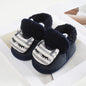 Winter Warm Newborn Baby Boy Girl Boots Cute Bear Soft Toddler Shoes First Walkers Anti-slip Booties Infant Fur Snow Boots 0-18M