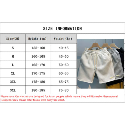 2025 Men Fashion Cotton Blended Solid Color Loosen Up The Waist Summer Multi-Pocket Shorts Wide Beach Casual Shorts Hot Selling