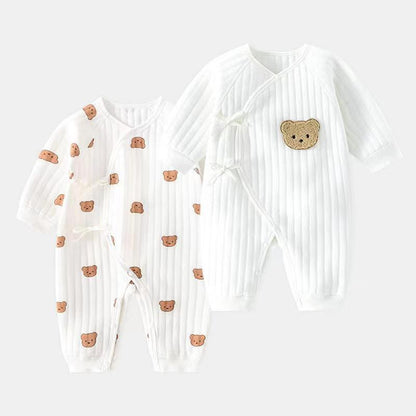 Newborn Baby Jumpsuit 0-6m Boys Girls Toddler Rompers Cotton Baby Jumpsuit Clothes for New Born Outfits Soft One-Piece Pajamas