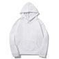 New Fashion Loose Hoodies For Men Spring and Autumn Casual Hooded Sweatshirt Men's Simple Tops Solid Color Thick Clothing Male