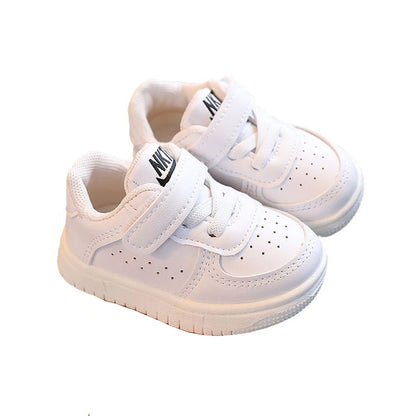 2025 Solid Color Children Shoes Classic Cool Leisure Kids Boots Fashion Excellent Toddlers Hook & Loop Baby Girls Boys Sneakers