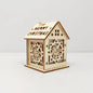 New Holiday Wooden Decorations for Christmas Houses, Wooden Cabin Ornaments, Handmade Wooden Crafts, Christmas Ornaments