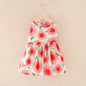 Baby Girls Clothes Summer Dress Flying Sleeve Newborn Infant Dresses Plaid Sleeveless Cotton Newborn Princess Dress Baby Girl