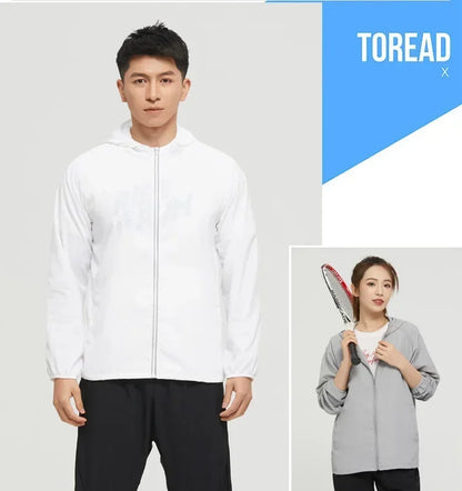 Men's Hiking Jackets Waterproof Women Sun Protection Windbreaker Camping Climbing Outdoor Coat Unisex Portable Clothes