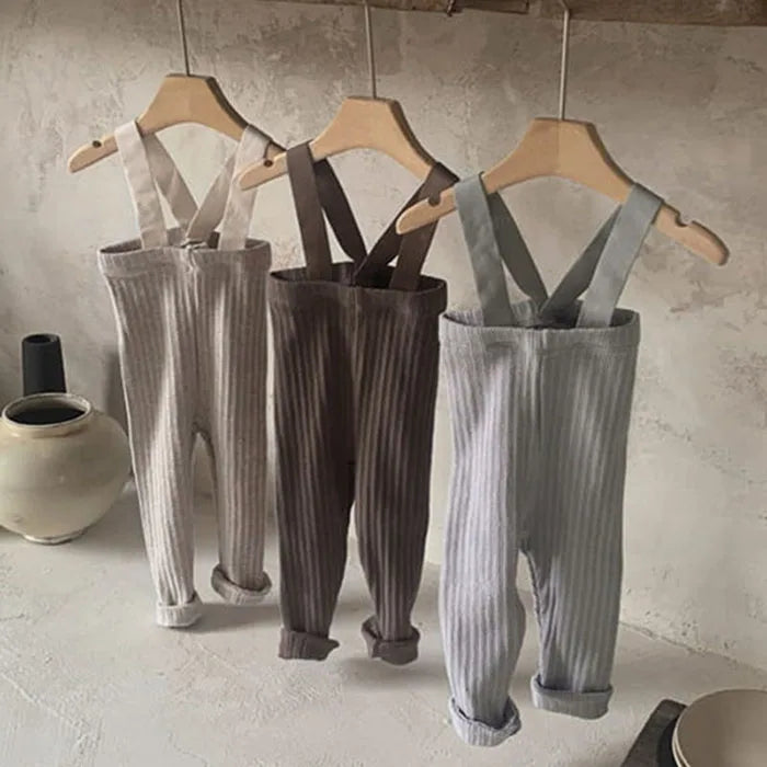 Toddler Baby Boys Girl Casual Pants Spring Autumn Baby Boys Girls Jumpsuit Overall Infant Baby Girls Boys Suspender Pants