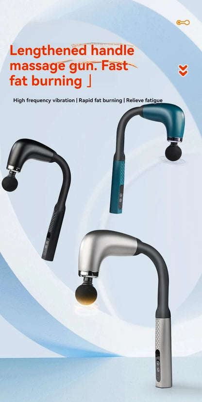 Smart Massage Gun Electric Massager Massage Hammer Rechargeable Home Handheld Hammer Back Artifact Body Massager