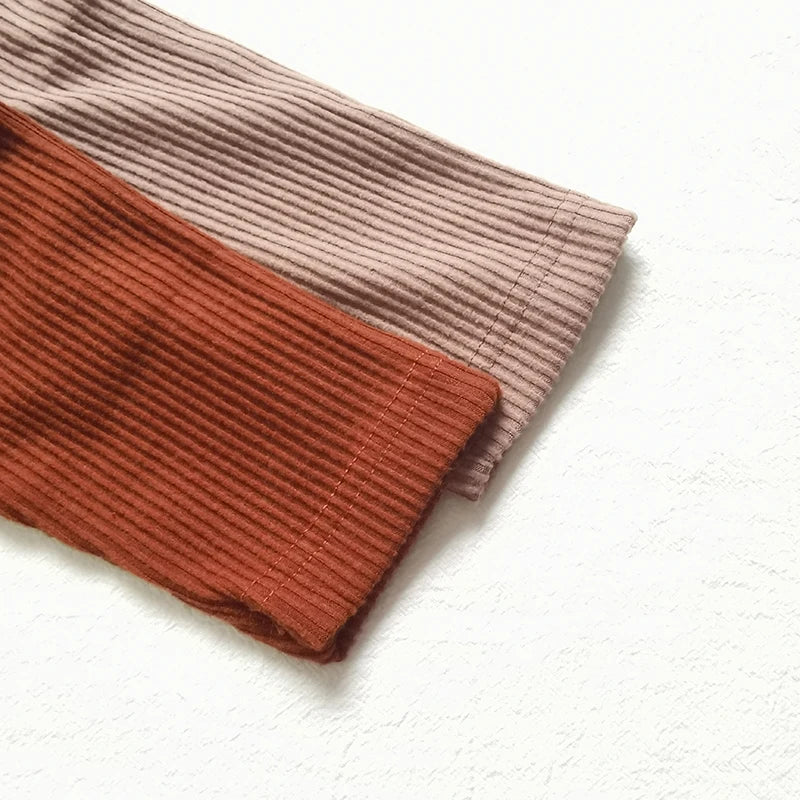 2025 New Korean Toddler Baby Boys Corduroy Overalls Casual Look Front Pocket One Piece Baby Pants Girls Trousers