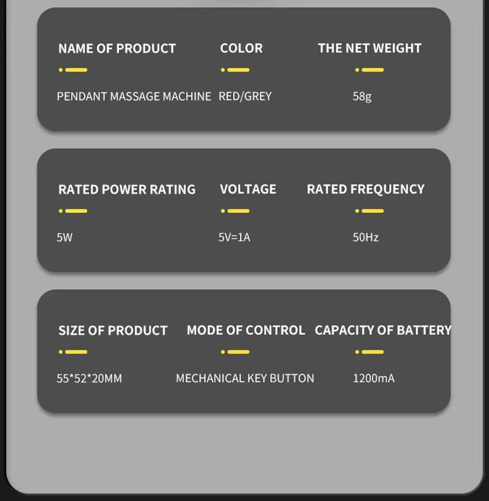 Smart TENS+EMS Electric Neck Massager with Micro-Current Portable Hot Compress for Cervical Spine Shoulder And Neck Pain Relief