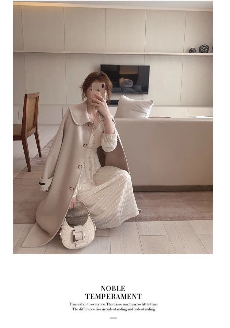 2025 Summer New Women Fashion Elegant White Midi Dresses Vintage Princess Female Party A Line Clothes Prom Robe Vestdios