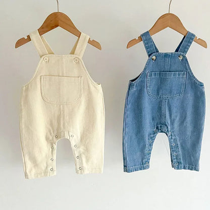 Children Clothes Suit Infant Baby Girls Clothing Set Long Sleeve Embroidered Shirt+ Denim Jumpsuit Autumn Spring Clothes Suit
