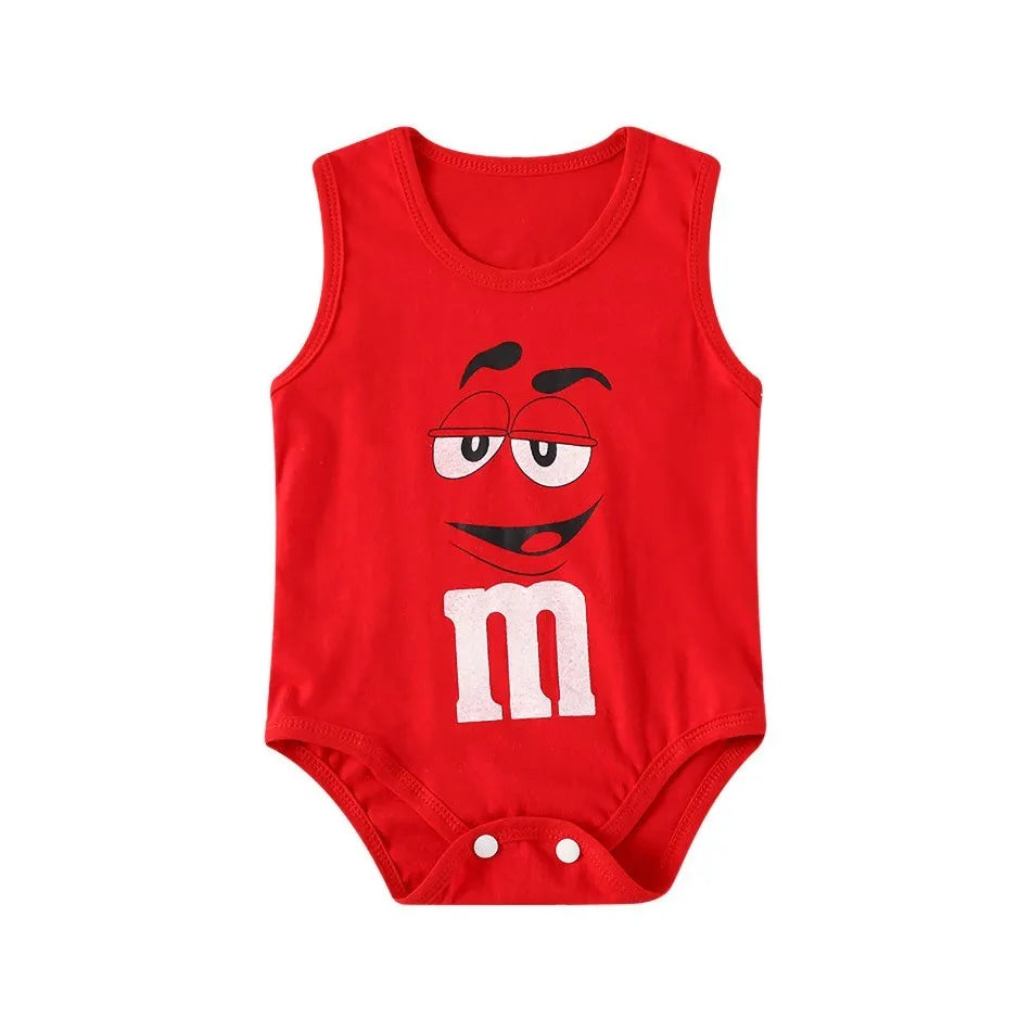 Summer Baby Bodysuit Kids Sleeveless Casual One-Pieces Newborn Boy Girl Cartoon Animal Romper Toddler Jumpsuit Clothes 0-2 Years