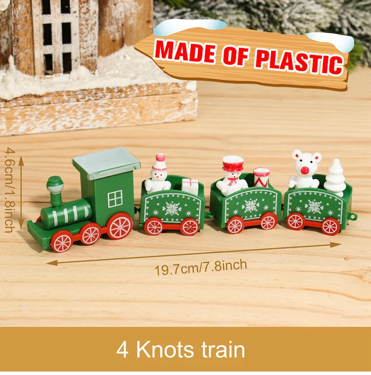 Christmas Train Merry Christmas Decorations For Home 2025 Christmas Ornament Xmas Navidad Noel Gifts Happy New Year 2026 Gifts