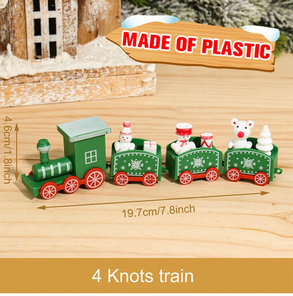 Christmas Train Merry Christmas Decorations For Home 2025 Christmas Ornament Xmas Navidad Noel Gifts Happy New Year 2026 Gifts