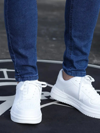 Man Pants Retro Washing Zipper Stretch Jeans Casual Slim Fit Trousers Male Plus Size Pencil Pants Denim Skinny Jeans for Men