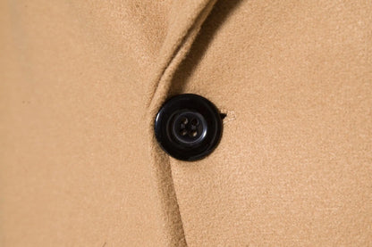 Men's Extra Long Woolen Black Coat Windbreaker Winter Warm Gentleman Coat Jackets Male Elegant Regular Fit Casual Daily Clothing