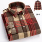 New in shirt plus size 7xl100%cotton long-sleeve shirts for men slim fit casual plain shirt soft kerokan designer plaid clothing