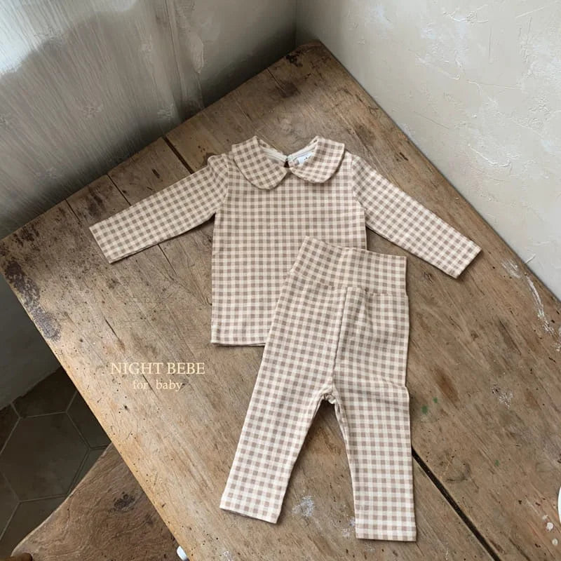 2025 Autumn New Baby Cotton Leggings Girls Floral Pants Toddler Pp Pants Toddler Plaid Leggings Fashion Baby Trousers