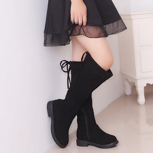 Children Over Knee Boots Girl Shoes Knee Fashion Children Boots Autumn And Winter Princess Girls Boots