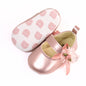 RABEISIR Baby toddler shoes, fashionable rose flower baby girl casual step shoes, light and non-slip, suitable for daily