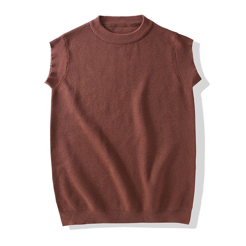 Men Knit Sweater Vest ins sweater vest Korean fashion clothes