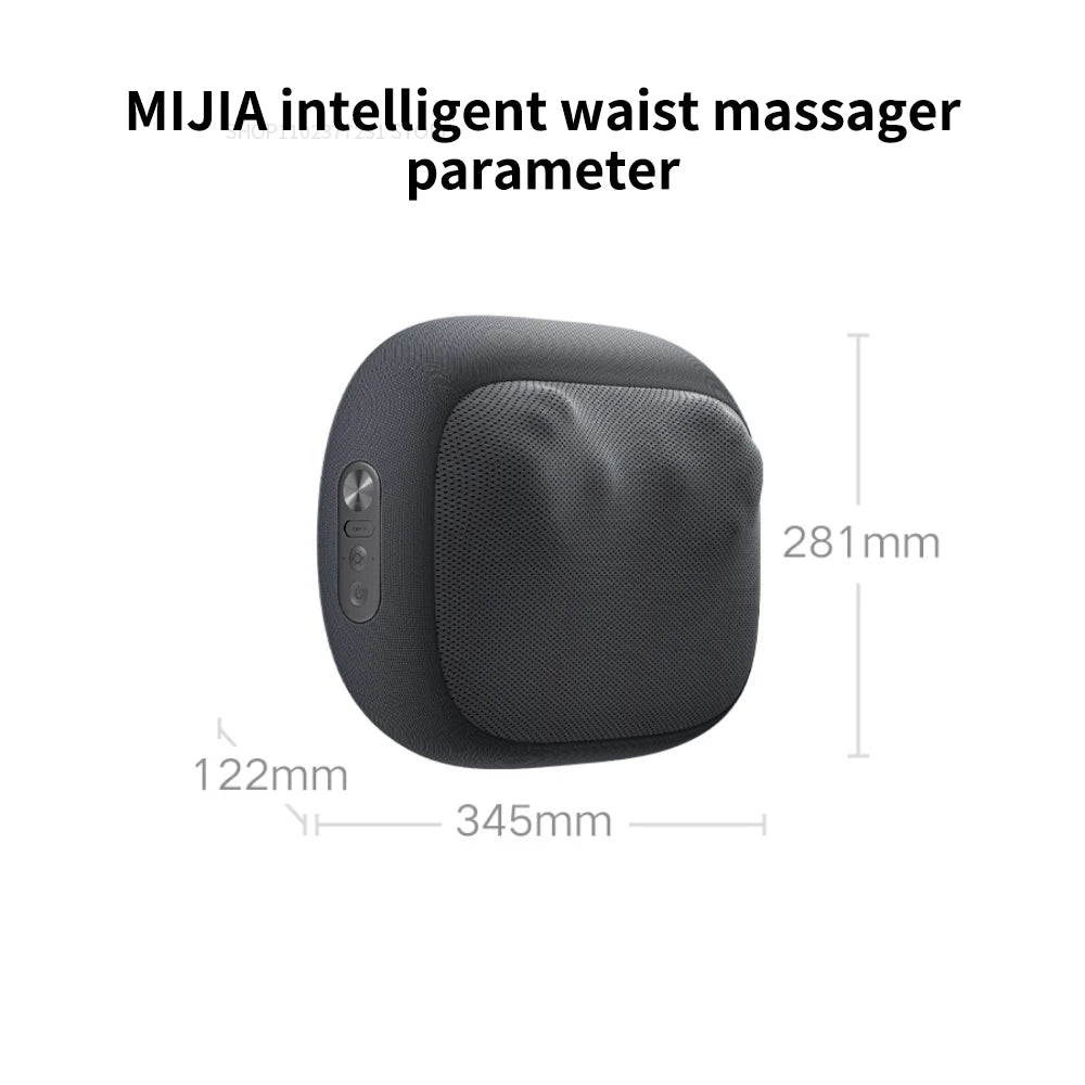 Xiaomi Mijia Smart Waist Massager Back Massager Hot Compress Shoulder and Neck Massage ulti-gear Adjustment MiHome APP Control