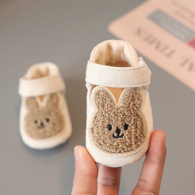 2025 New Toddler Newborn Baby Shoes Boys' Girls' Slippers Pre walker Casual Shoes  Winter Small Animals First Walkers