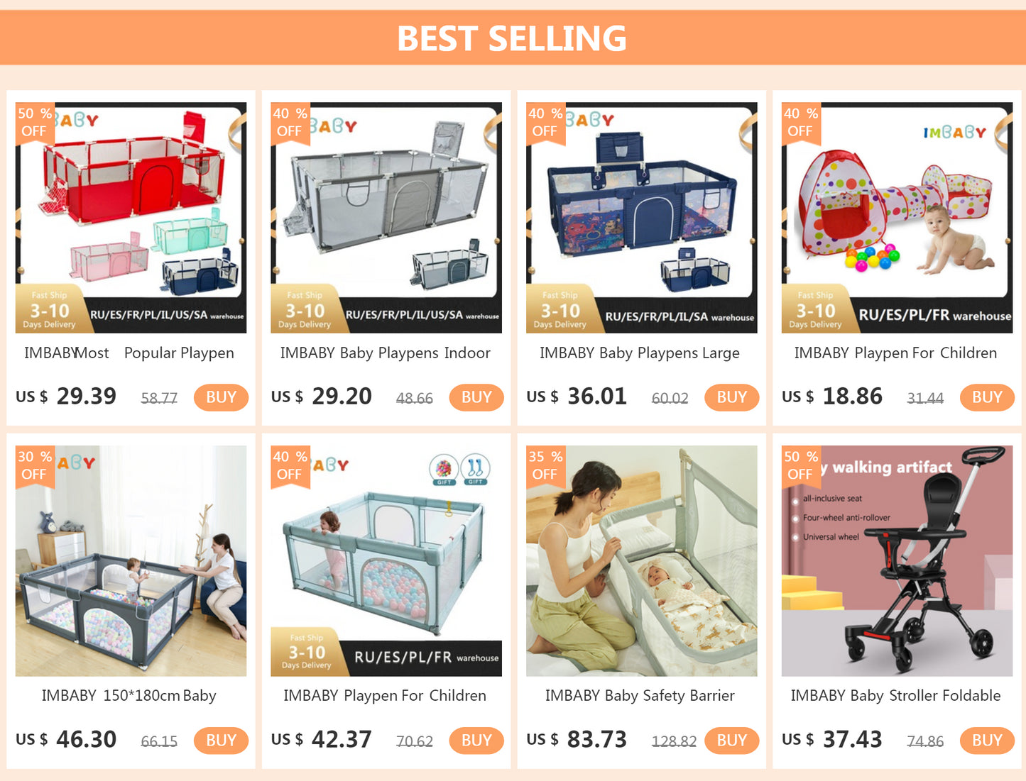 IMBABY Newborn Baby Bed Multifunctional Baby Cribs Foldable Baby Cot With Diaper Table Crib Cradle Double Decker Cribs for Baby