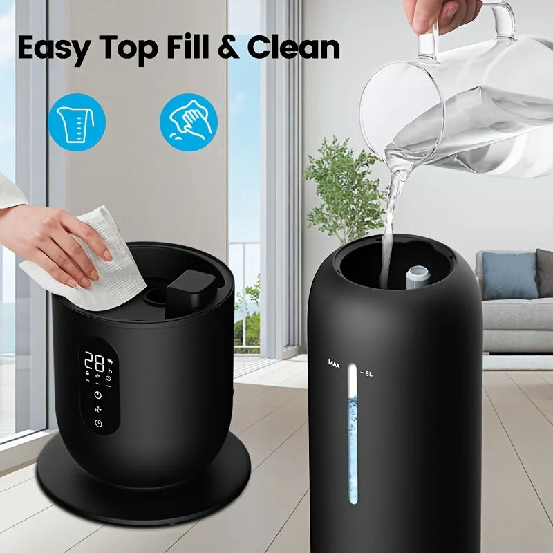 SEJOY Air Humidifiers  for Bedroom Large Room Home Quiet Air Humidifier for Baby Nursery & Plants Essential Oil Diffuser