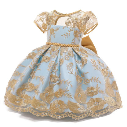 Baby Girls Christmas Dress 3 6 9 12 18 24 Months Toddler Newborn Lace Princess Dress 1 Year Old Birthday Party New Year Costume