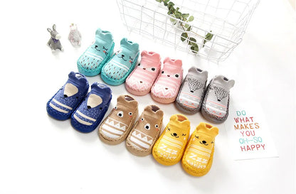 Baby newborn shoes 0-6-12 months boy and girl 0-1 years old soft soled pre-toddler cotton shoes