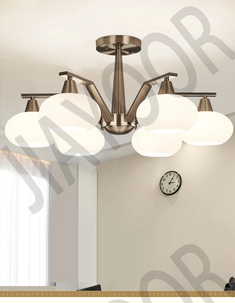 Modern Luster Led Chandelier Lighting Living Dining Room Décor Lights Bedroom Hanging Light Luminaire Home Decor Items Lamps