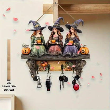 2025 New Exquisite Halloween Wooden Christmas Décor Home Ornaments Holiday Gift Set For Indoor Outdoor Festive Decorations