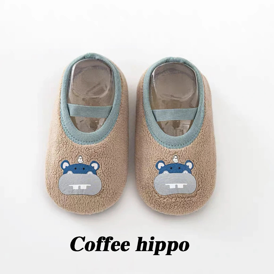 Baby Anti-slip Socks Cute Kids Slippers Newborn Warm Crib Floor Shoes with Rubber Sole for 0-24Month Children Boy Toddler Shoes