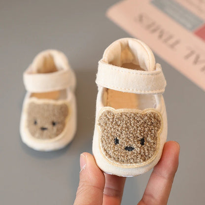 New Toddler Newborn Baby Shoes Boys' Girls' Slippers Pre walker Casual Shoes Winter Small Animals First Walkers
