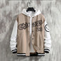 Men's Spring and Autumn Seasons Fashion Brand American Baseball Coat Loose Casual   Jackets for Men