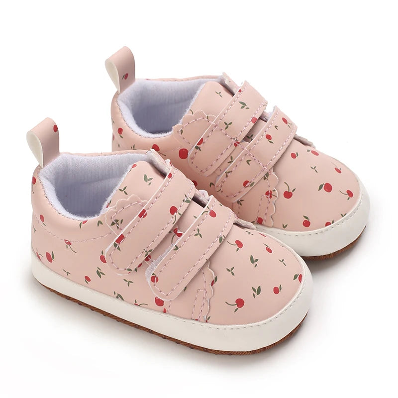 0-18M baby shoes for girls newborns and toddler casual and comfortable cotton soles non slip canvas shoes first generation