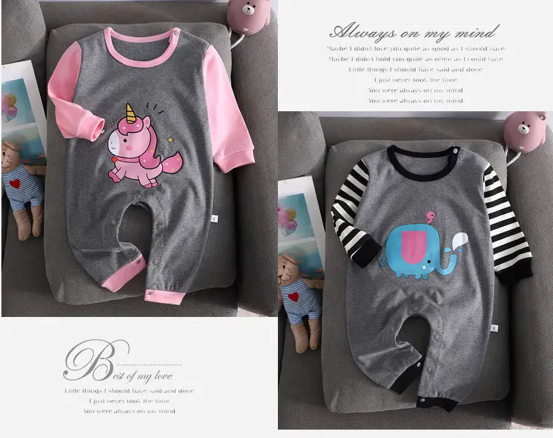 Baby Clothes Rompers Newborn Bodysuit Baby Clothing Boy Girl Items Cotton Kids Jumpsuit Toddler Sleepwear One Piece Outfits