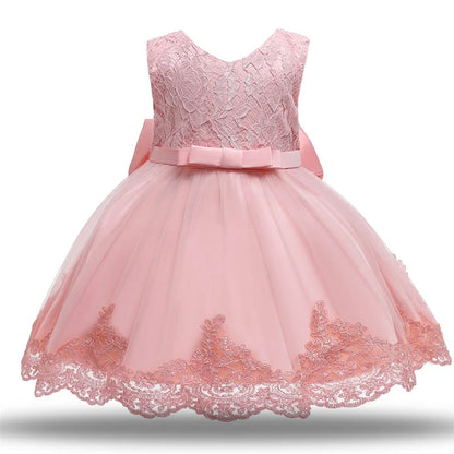 Baby Girls Christmas Dress 3 6 9 12 18 24 Months Toddler Newborn Lace Princess Dress 1 Year Old Birthday Party New Year Costume