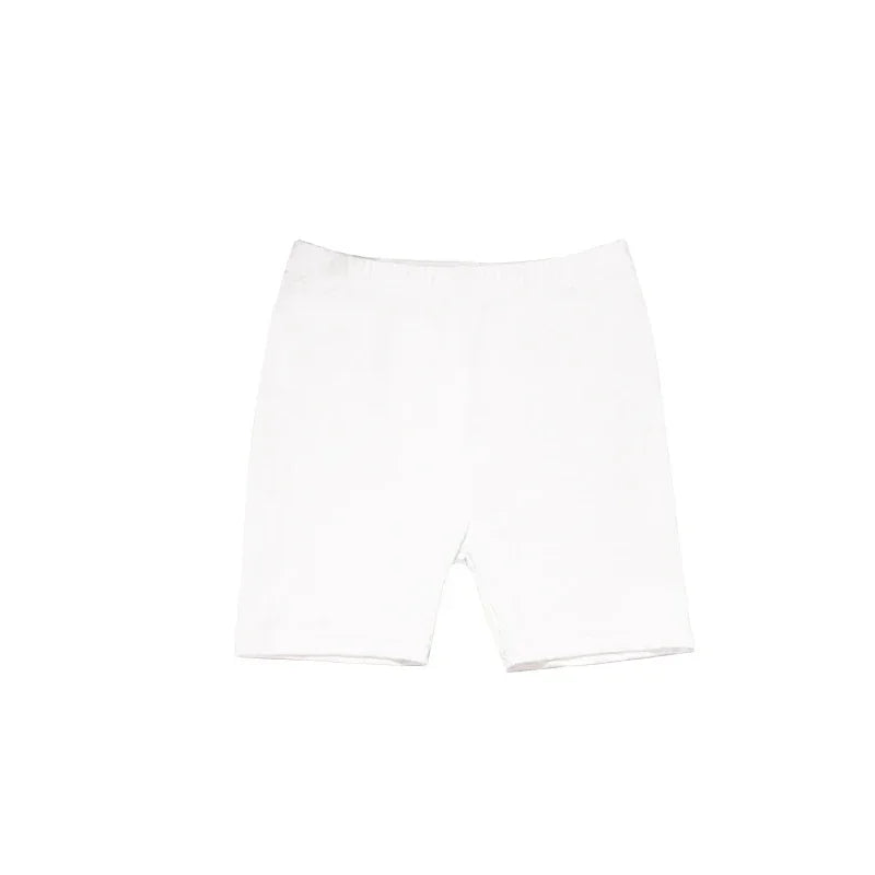 Summer Girls' Safety Shorts Soft Modal Candy Color Solid Color Kids' Leggings Casual Comfortable Underwear Girls Aged 3-12