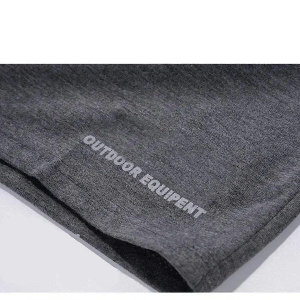 Summer Casual Shorts Men's Fashion Loose Pants Solid Color Multi-pockets Shorts Streetwear Hip Hop Military Tactical Shorts