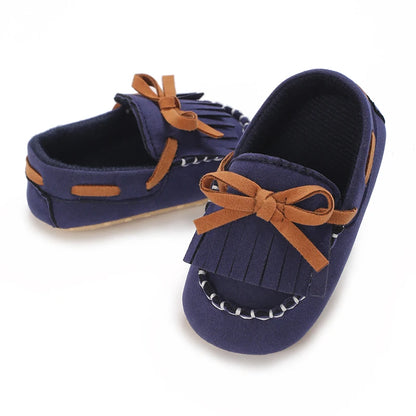 0-18M Baptism Newborn Baby Pre walker Girls Boys Casual Shoes Leather Non-Slip Soft-Sole Infant Toddler First Walkers