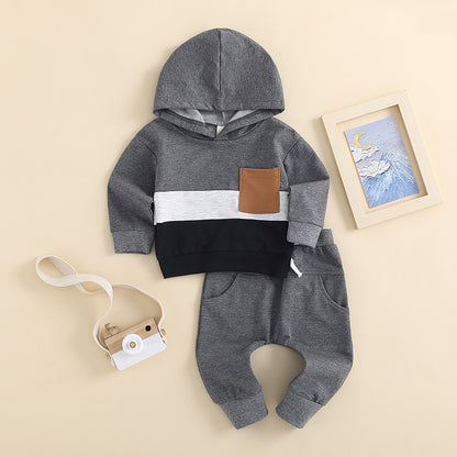Kupretty Toddler Baby Boy Winter Outfit Clothes Hoodie Sweatshirt Tops and Pants 3 6 9 12 18 24 Months Fall Outfits Set