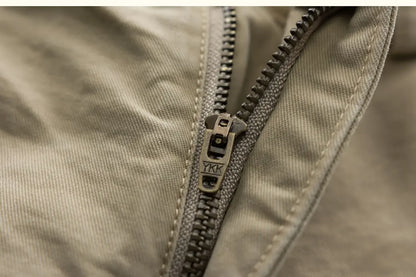 DAILOU  Workwear Pants, Summer Texture, Washed Shorts,  Japanese Style Solid Color Trend, Versatile Slim Fit Capris