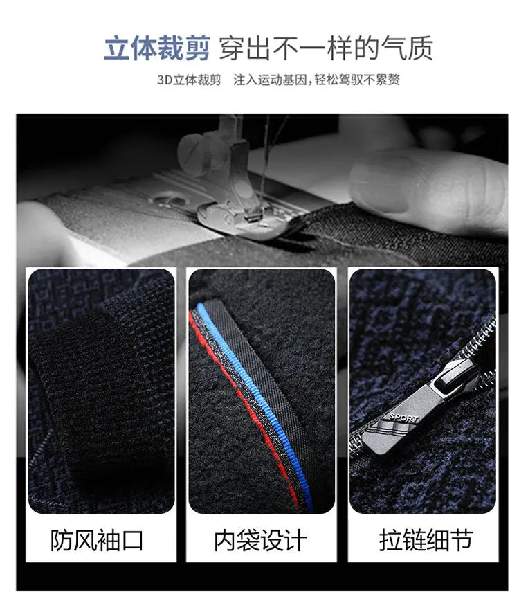 High Quality Winter Woolen Jacket for Men Versatile Brand Casual Business Cotton Trench Coat Add Velvet Keep Warm Overcoat Tops