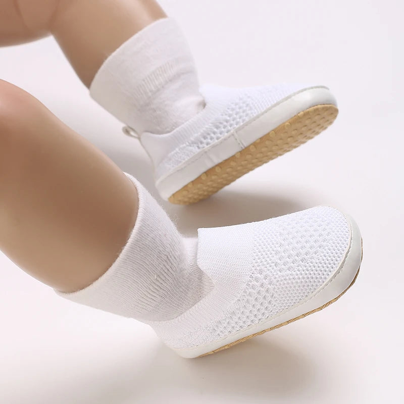 0-18M Baptism Newborn Baby Pre walker Girls Boys Casual Shoes Leather Non-Slip Soft-Sole Infant Toddler First Walkers