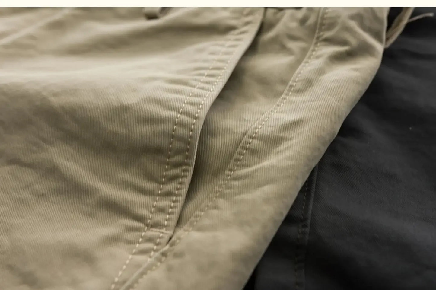 DAILOU  Workwear Pants, Summer Texture, Washed Shorts,  Japanese Style Solid Color Trend, Versatile Slim Fit Capris